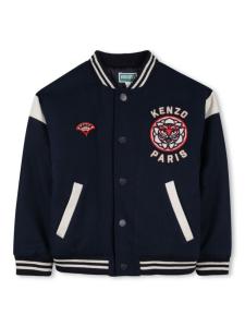 Куртка с нашивкой-логотипом Kenzo Kids, синий