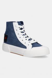 Кеды Love Moschino, темно-синий