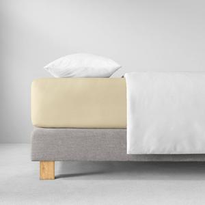 Простыня Estella трикотажная стрейч цвет лён размер 200х200 см