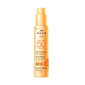 Лицо и тело SPF 50 Nuxe Sun Leche En Spray Rostro Y Cuerpo Protección Alta Spf 50 Nuxe, 150 ml