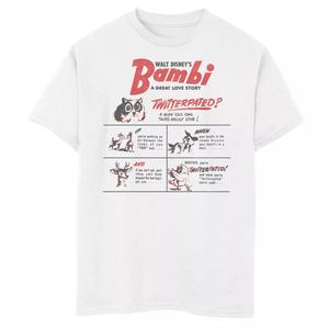 Футболка Disney's Bambi Boys 8-20 с рисунком «Великая история любви» Licensed Character