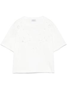 Футболка с вышивкой DONDUP, белый