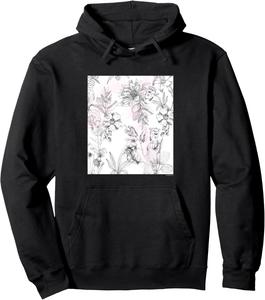 Худи с цветочным узором в виде миньонов Minions, черный