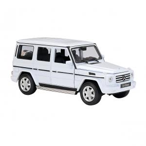 Модель автомобиля Mercedes Benz G Class G500 оригинальная реплика собранная из сплава WELLY, белый