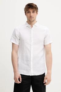 Льняная рубашка Superdry, белый