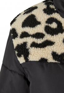 Зимняя куртка Aop Sherpa Puffer Urban Classics, черный Sandleo