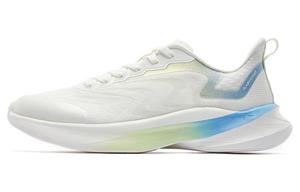 Кроссовки Light Speed 3.0 мужские с низким верхом белого/зеленого/синего цвета Qiaodan