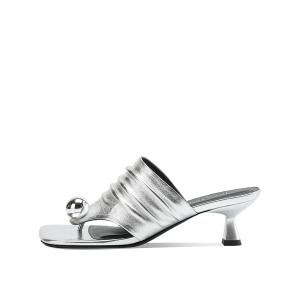 Шлепанцы женские Rosa Bianca, Gold (Sheepskin Lining)