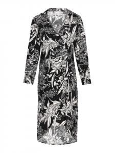 Платье до колена Usha, цвет black offwhite