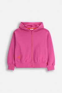 Детская хлопковая толстовка Coccodrillo, розовый