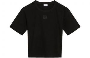 Футболка женская Loewe с широкими рукавами, черный