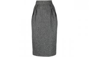 Юбка длинная Maison Margiela, серый