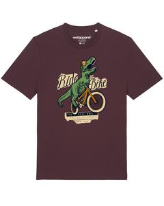 Рубашка Watapparel  T-Rex Fahrrad, темно-красный
