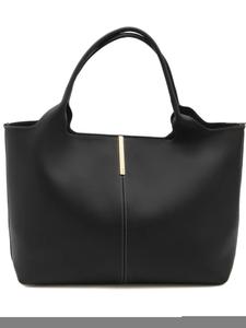 Кожаная сумка-тоут Tod's, черный