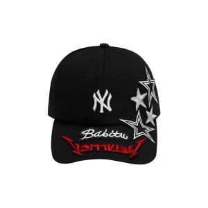 MLB Хлопковая бейсболка унисекс черная, Black