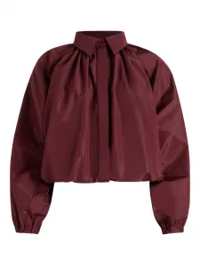 Блузка с объемными рукавами PATOU, красный
