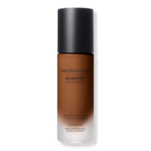 Основа BAREPRO 24HR Wear Skin-Perfecting Matte Liquid Foundation Mineral SPF 20 bareMinerals, Deep 57 Neutral (for very deep neutral skin with a peach hue)