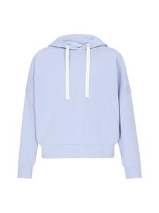 Женская толстовка с капюшоном светло-голубого цвета myMo