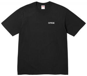 Футболка Supreme x Dash Snow Tee, черная