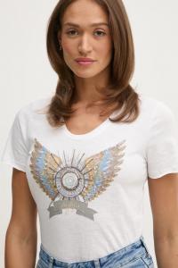 Хлопковая футболка Mos Mosh, белый