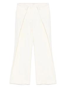 Широкие брюки со складками Rokh, нейтральный