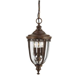 Наружная подвесная лампа Elstead Lighting, 21,6x58 см, цвет Bronzefarben