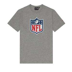 Мужская футболка New Era с логотипом NFL Shield, серая