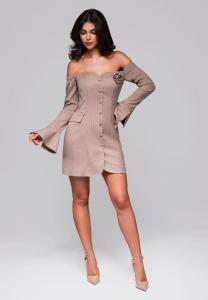 Ombre Коктейльное платье 'Lusia' в цвете шампань