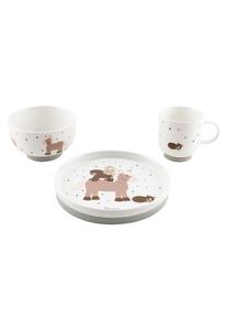 STERNTALER Набор посуды в белом цвете