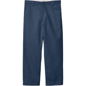 Carhartt WIP Повседневные брюки мужские Blue Moderate Straight Fit
