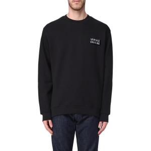Свитшот с лого-патчем VERSACE JEANS COUTURE, черный