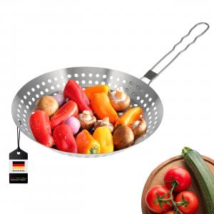 Bremermann Сковорода для барбекю, серебристая, нержавеющая сталь