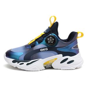 Дышащие низкие детские кроссовки для бега BKG, желтый