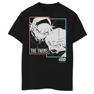 Футболка с рисунком «Звездные войны: Видения близнецов» для мальчиков 8–20 лет Star Wars