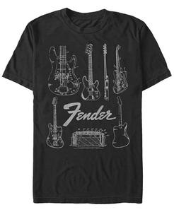 Футболка мужская Chart с коротким рукавом и круглым вырезом Fifth Sun, черный