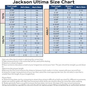 Женские фигурные роликовые коньки Jackson Atom Ultima Finesse Jackson Ultima, White