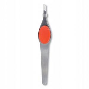 Косой пинцет для бровей Deni Carte