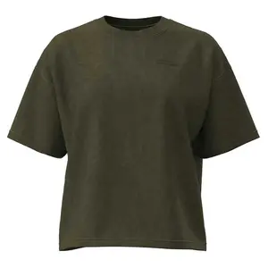 Футболка с коротким рукавом Under Armour Heavyweight Boxy Wash, зеленый