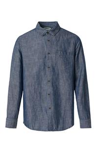 Рубашка обычного кроя на пуговицах Salsa Jeans, синий