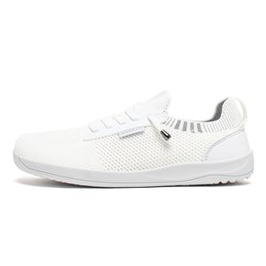 Низкие повседневные кроссовки с амортизацией и воздухопроницаемостью унисекс HOBIBEAR, White