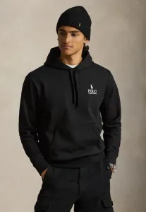 Толстовка с логотипом из флиса Polo Ralph Lauren, Black