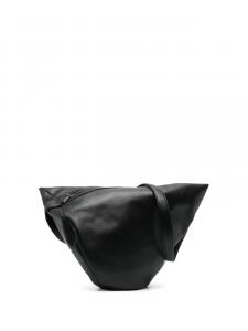 Кожаный плечевой ремень Discord Yohji Yamamoto, черный