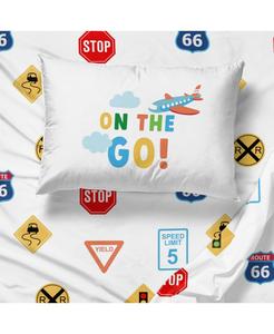 Комплект постельного белья On The Go для двуспальной кровати Sunny Side Up, Multicolor