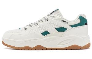 Кроссовки для скейтбординга женские, низкие, белые/зеленые Xtep