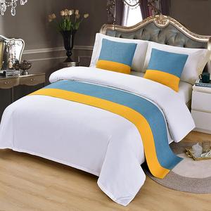 TTiiLoe Плед для кровати синий желтый A Blue Yellow