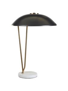 Настольные лампы DANTO в черно-бело-золотом исполнении - (Ш) 40 x (В) 58 x (Д) 40 см