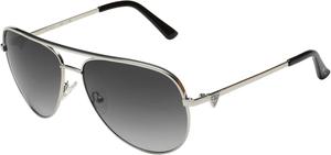 Очки GUESS GF6098, Shiny Light Nickeltin/Gradient Smoke