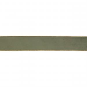 Лента декоративная Melrose International, 2 штуки, зеленый / золотой