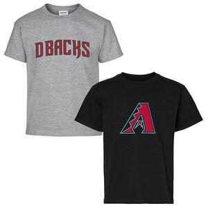 Футболка Arizona Diamondbacks черная/серая Soft As A Grape