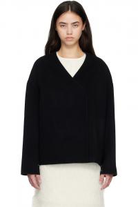 Асимметричный жакет-драпировка Maara Loulou De Saison, черный